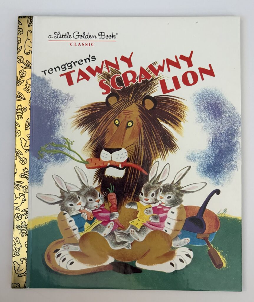 Tawny Scrawny Lion