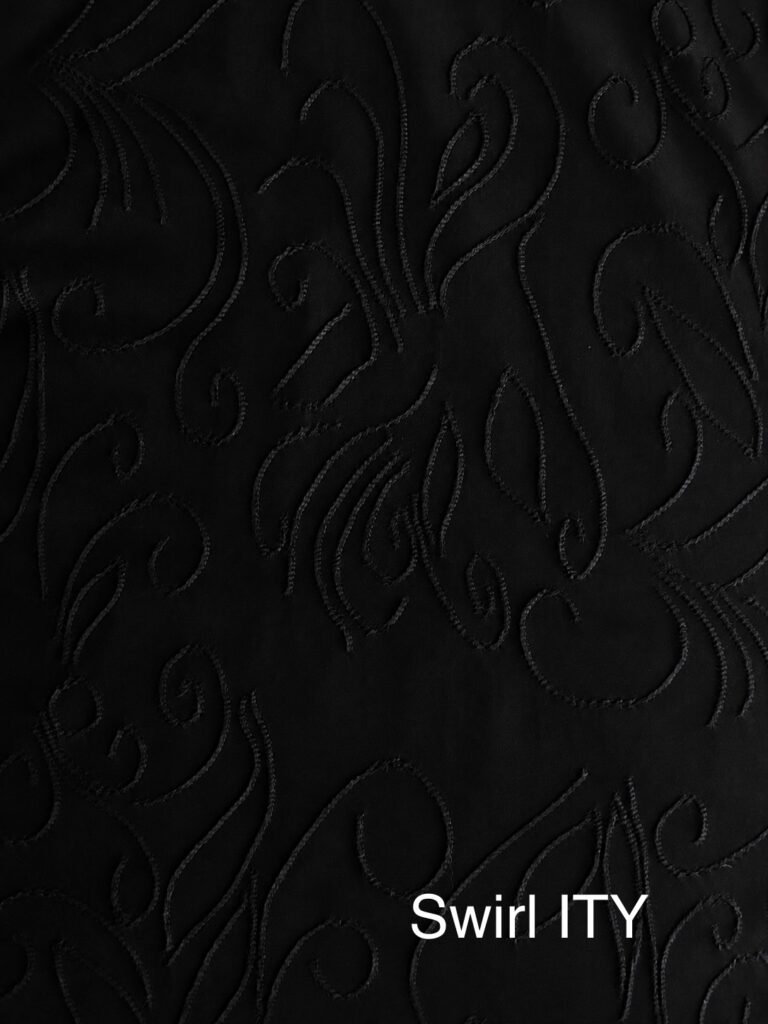 Jacquard Knit, Swirl ITY